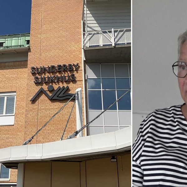 Gunilla Nordlander på Sunderby sjukhus i Luleå