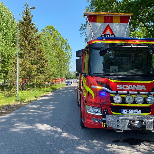 Det var ett stort räddningspådrag efter att ännu en gasbuss exploderat i Nybro på torsdagen.