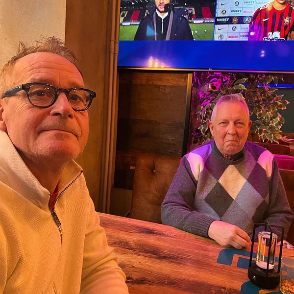 Besvikna kalmar ff supportar på puben