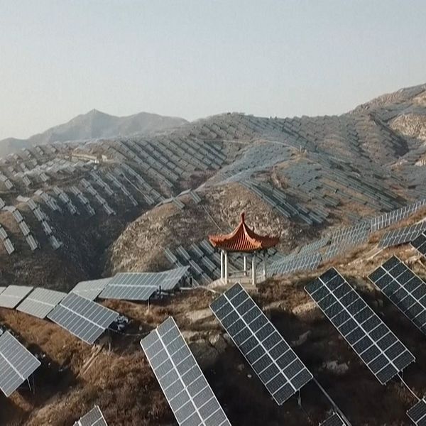 Solpaneler i Kina