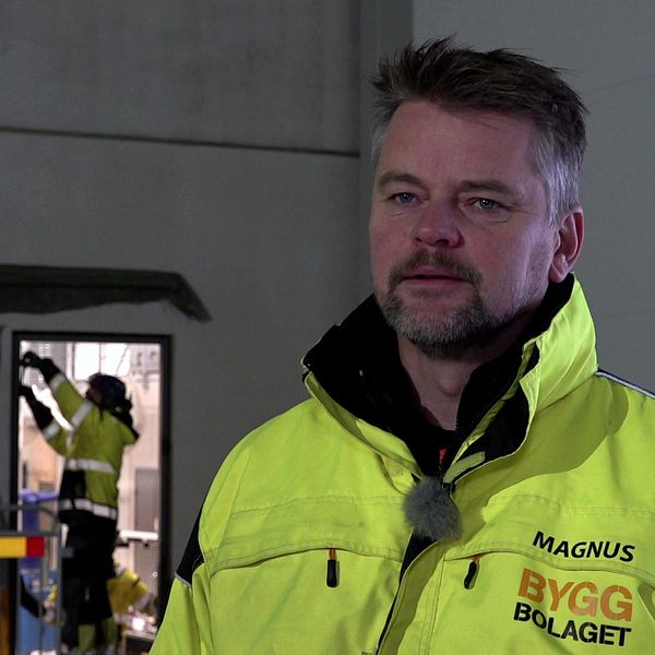 Magnus sjölyck vd Byggbolaget i vetlanda