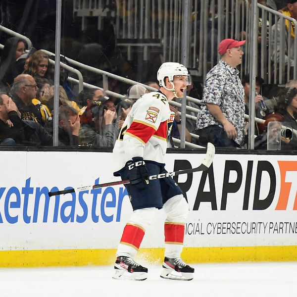 Gustav Forsling avgjorde för Florida Panthers.