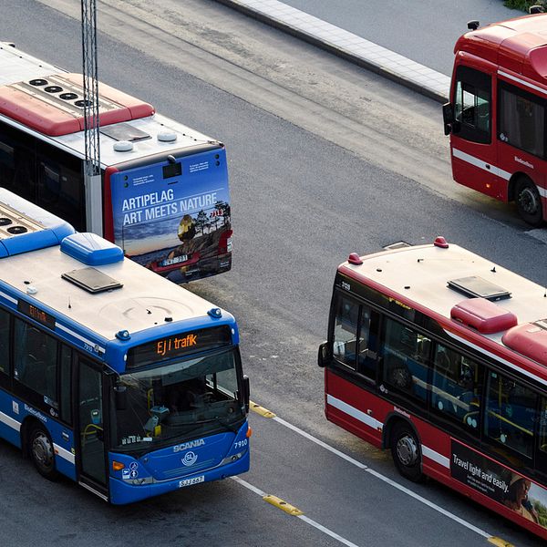 SL-bussar i STockholm