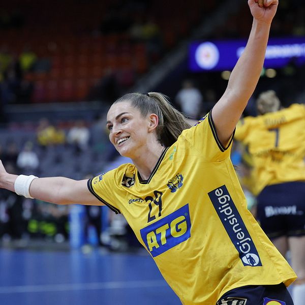 Kristin Thorleifsdottir blev bästa svenska målskytt mot Färöarna.