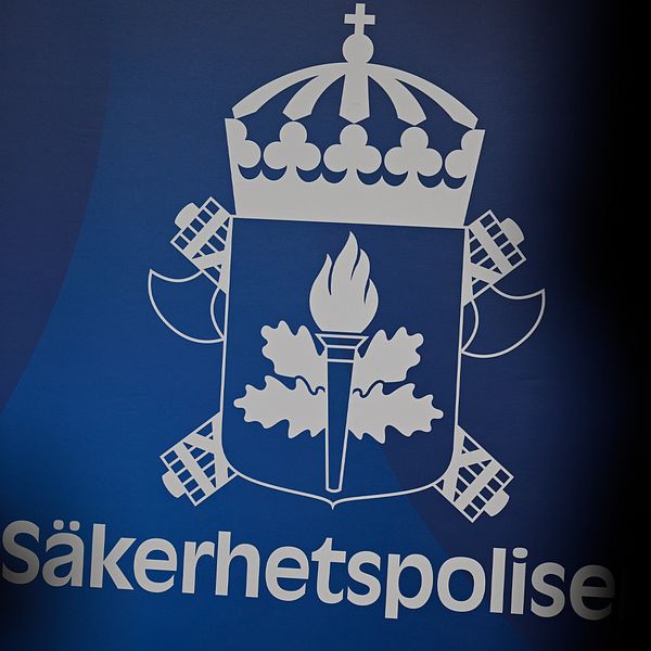 Säpo skylt/logga.