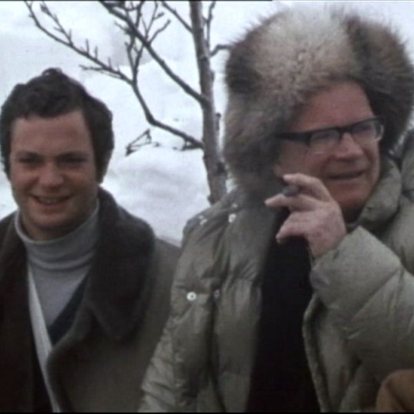 Kung Carl XVI Gustaf samt president Urho Kekkonen