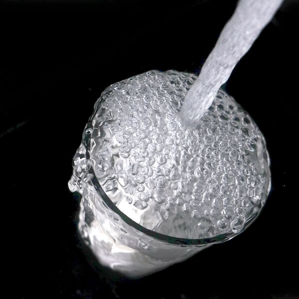vatten, glas, dricksvatten