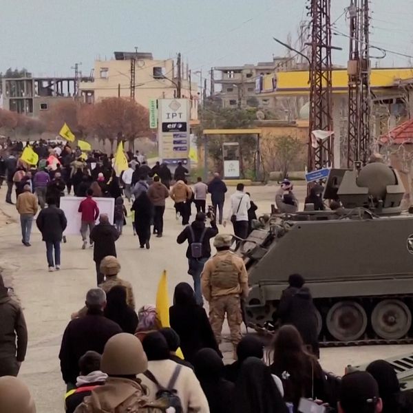 Återvändande libaneser beskjutna av israelisk militär
