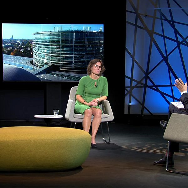 Jessika Roswall (M,) kandidat till EU-kommissionen, berättar om utmaningarna med sitt nya uppdrag som hon föreslagits till.