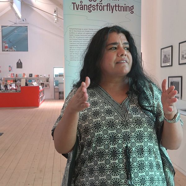 Edda Manga är orolig för framtiden gällande Mångkulturellt Centrum i Fittja.