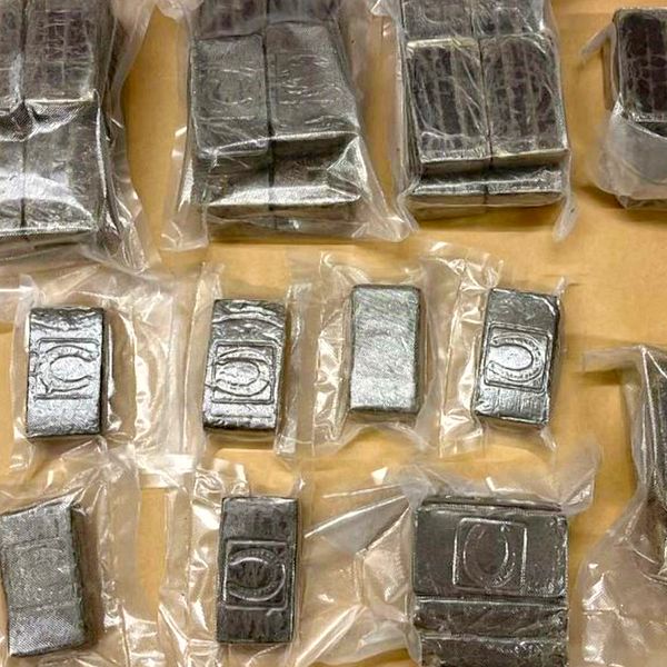 Delar av polisens beslag på Böleäng i Umeå.