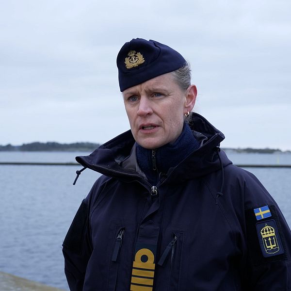 kvinna från marinen