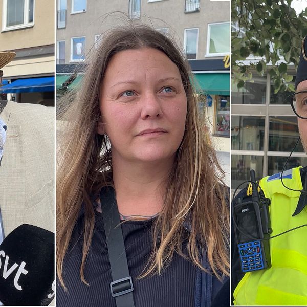 Bagarmossen bo pratar om oroligheten