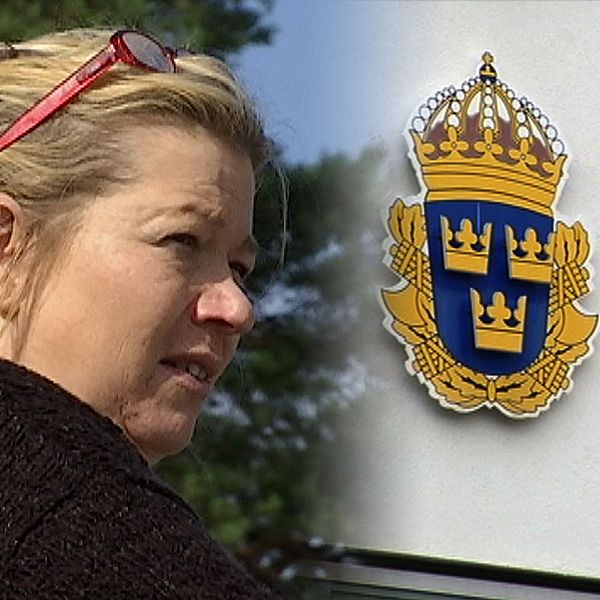 Angelita Nooni och polisemblem