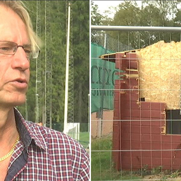 Järna Ip Lennart Karlsson vandalisering