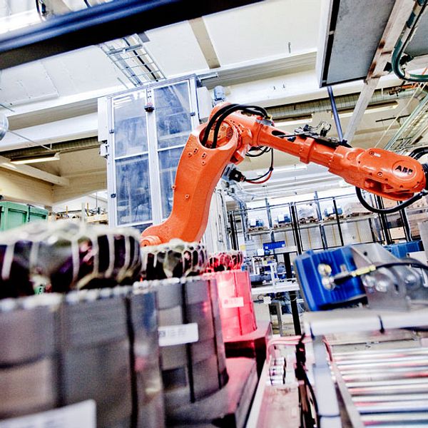 Robottillverkning vid ABB