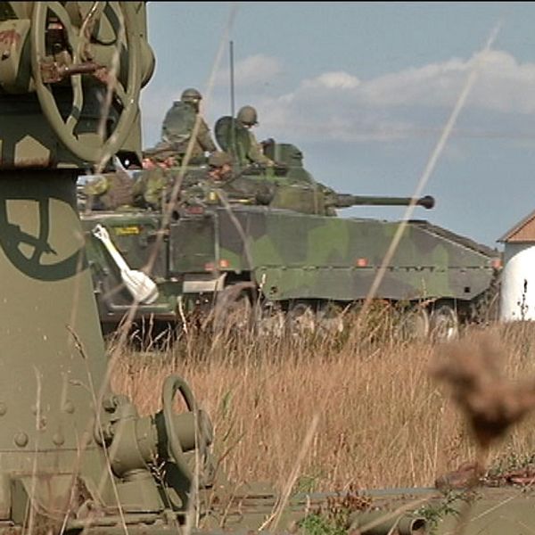 Stridsvagn på Gotland