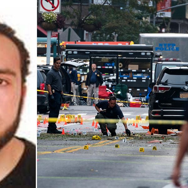 28-årige Ahmad Khan Rahami jagas av polisen i New York för bombdådet på Manhattan.