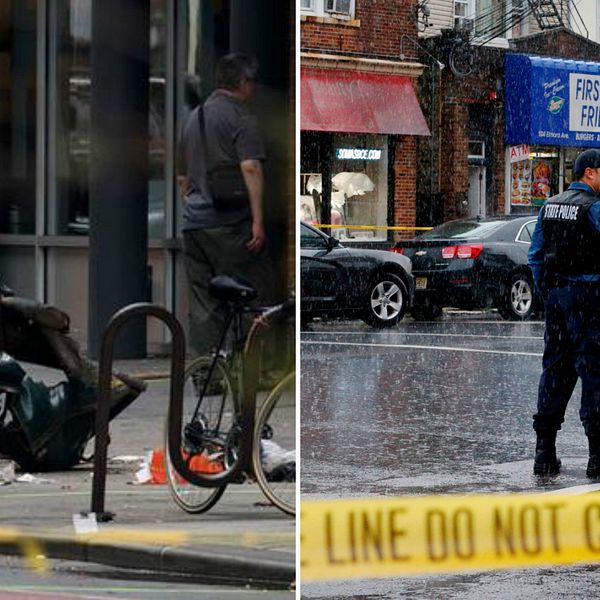 Bombdådet inträffade på 23rd Street i Chelsea i lördags.