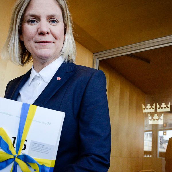 Magdalena Andersson, höstbudget 2016