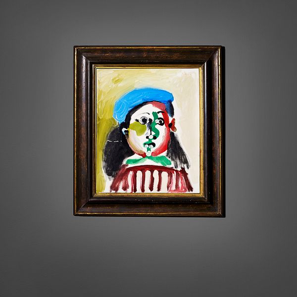 ”Filette au béret” av Picasso