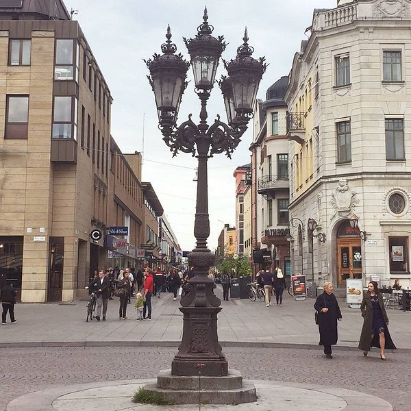 Stora torget Uppsala city centrum