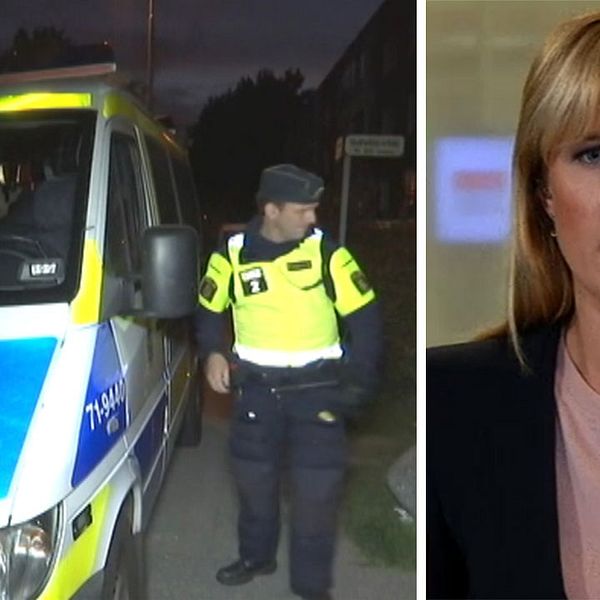 SVT Nyheter sänder live med anledning av skottlossningen i Malmö