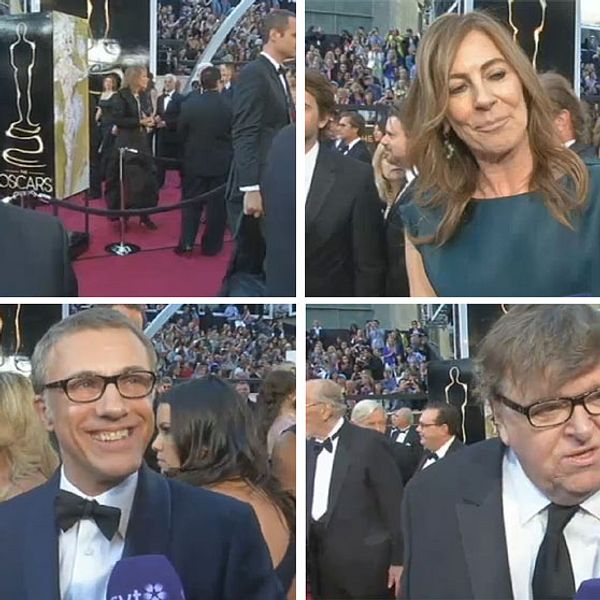 Dustin Hoffman, Kathryn Bigalow, Christoph Waltz och Michael Moore lovprisar alla Malik Bendjellouls Oscarsvinnare.