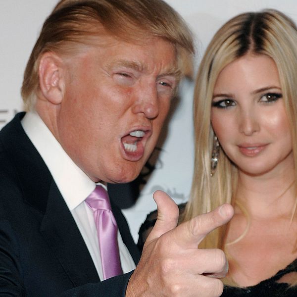 Donald Trump med dottern Ivanka Trump.