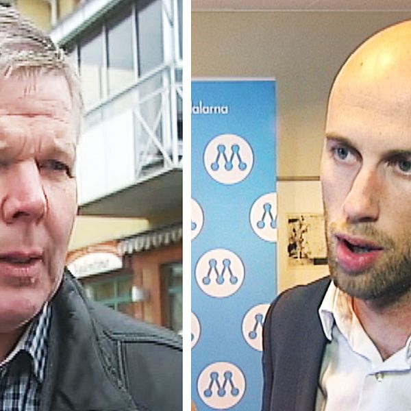 Leif Lindström (V) och Carl-Oskar Bohlin (M) vill att högskolans rektor avgår