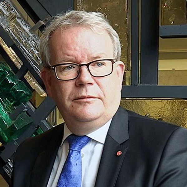 Kommunalrådet Anders Teljebäck (S) i Västerås stadshus
