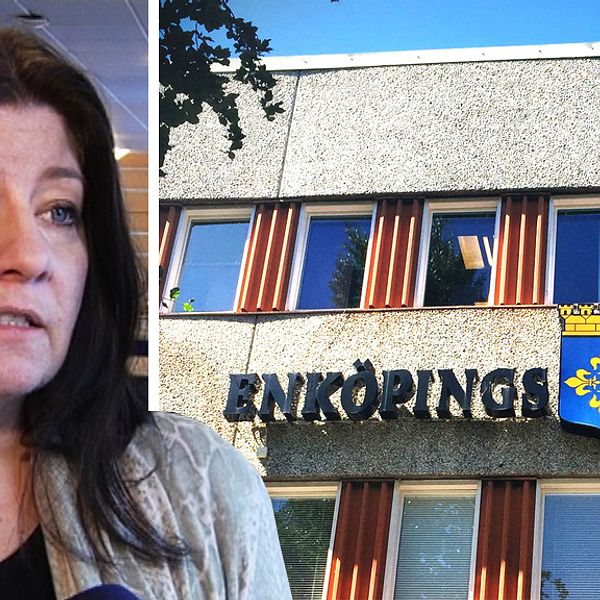 Helena Proos, socialdemokratiskt kommunalråd. Enköpings kommunhus.