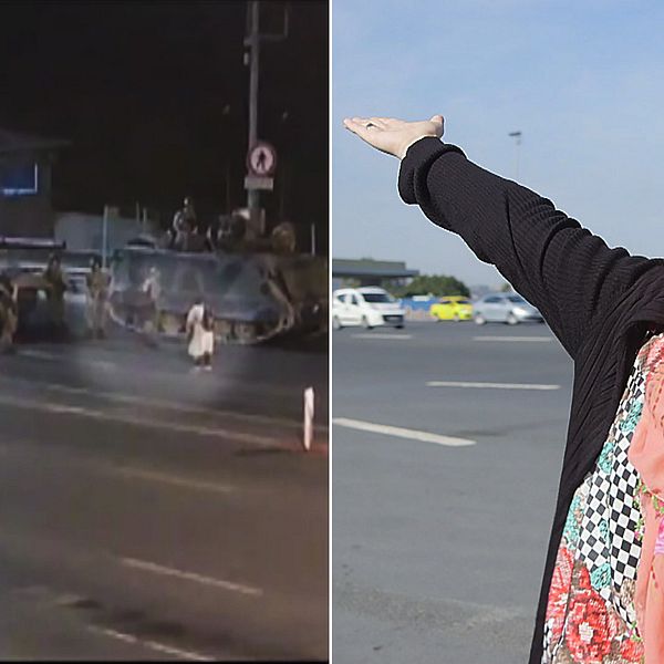 Safiye Bayat, hemmafru och tvåbarnsmamma, har blivit nationalhjälte i Turkiet sedan hon ställt sig framför stridsvagnar när militären försökte göra en kupp i somras.