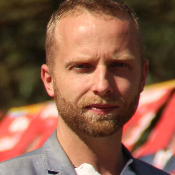 Johan Ripås, SVT:s Afrikakorrespondent.