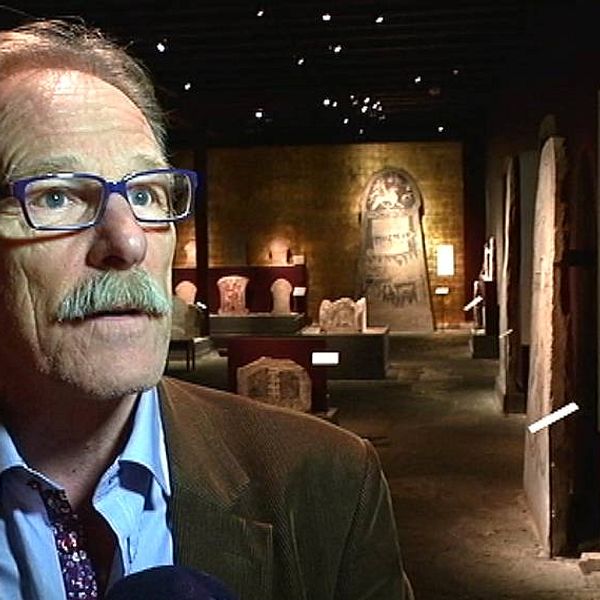 Lars Sjösvärd, chef för Gotlands museum