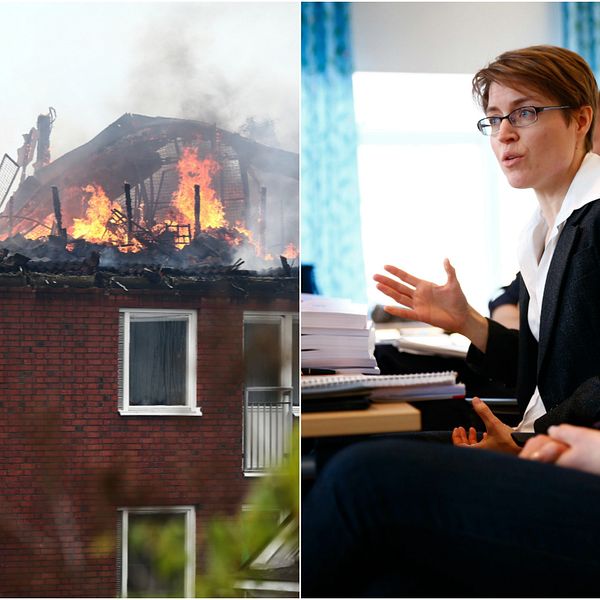 Storbranden på Barnhemsgatan i Linköping samt åklagaren Kajsa Malmström