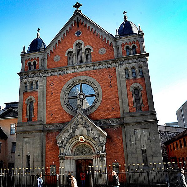 Katolska kyrkan på Folkungagatan i Stockholm.