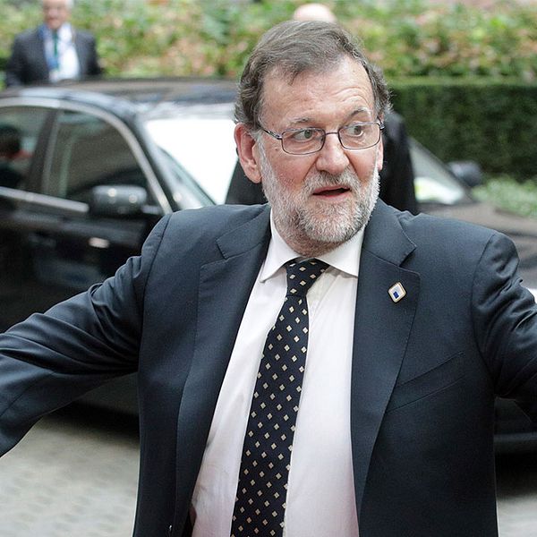 Den spanske premiärministern Mariano Rajoy.