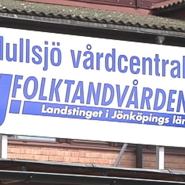 Exteriör av Mullsjö vårdcentral