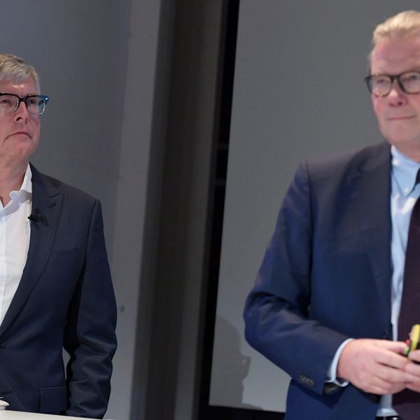 Börje Ekholm och Leif Johansson.