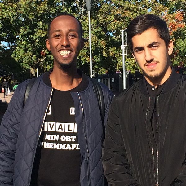 Khalid Mohammed och Dan Hersan vill vara goda förebilder.