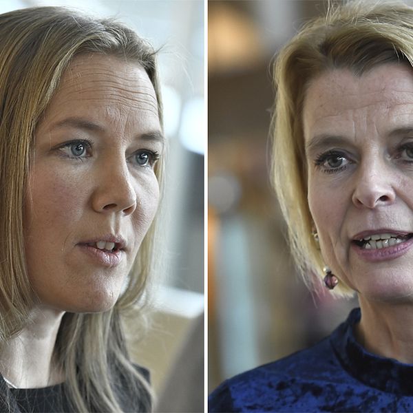 Emma Henriksson (KD) & Åsa Regnér (S).