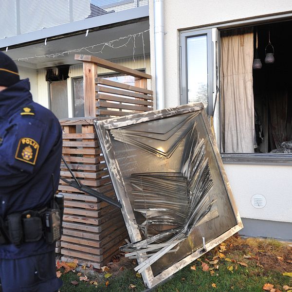 Brand på Solviksgatan i Karlstad