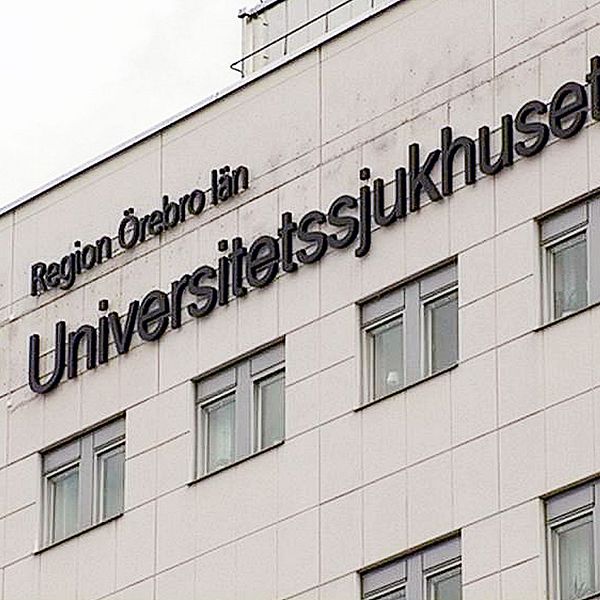 Region Örebro län och en bild på Universitetssjukhuset i Örebro, USÖ.