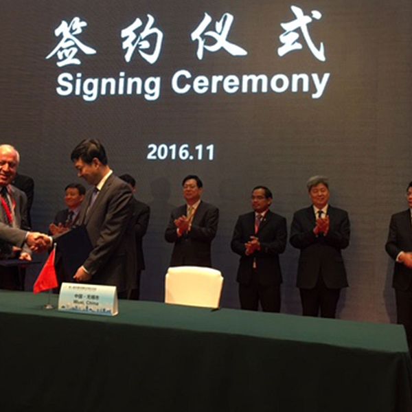 Södertälje tecknar nytt vänortsavtal med kinesiska Wuxi.
