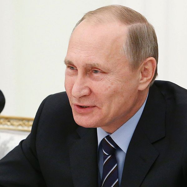 Rysslands president Vladimir Putin