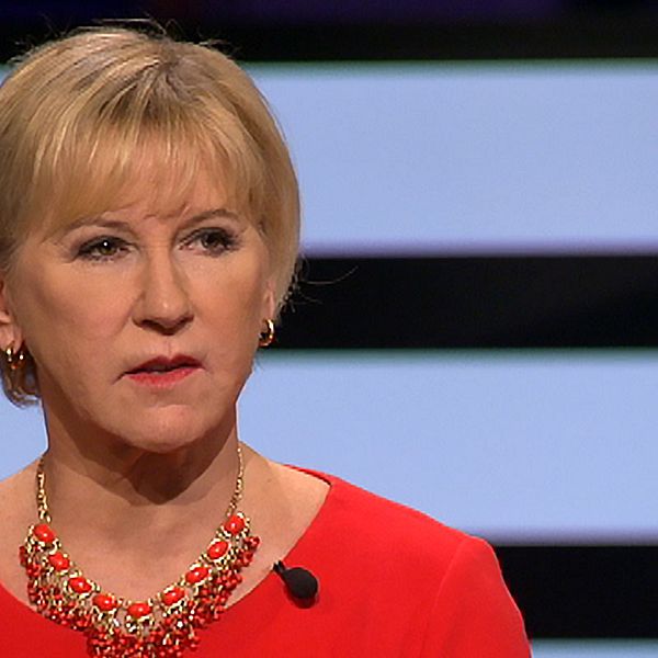 Margot Wallström (S), utrikesminister.