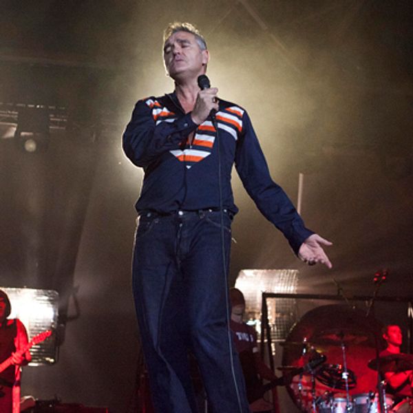 Morrissey – som sjöng i ganska kortlivade The Smiths.
