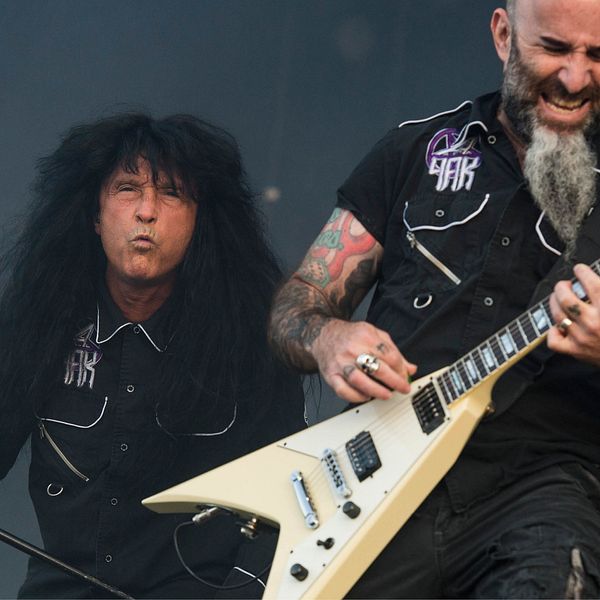 Joey Belladonna och Scott Ian, Anthrax.