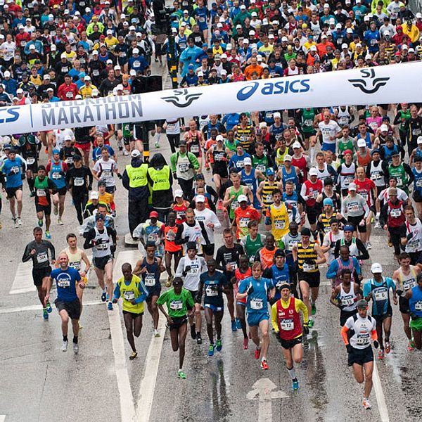 Stockholm marathon 2012. Foto: Scanpix